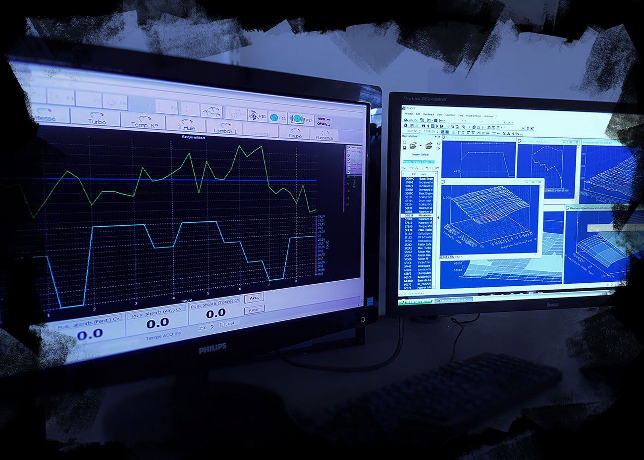 Neuprogrammierung des Automotors Pro Chiptuning Services